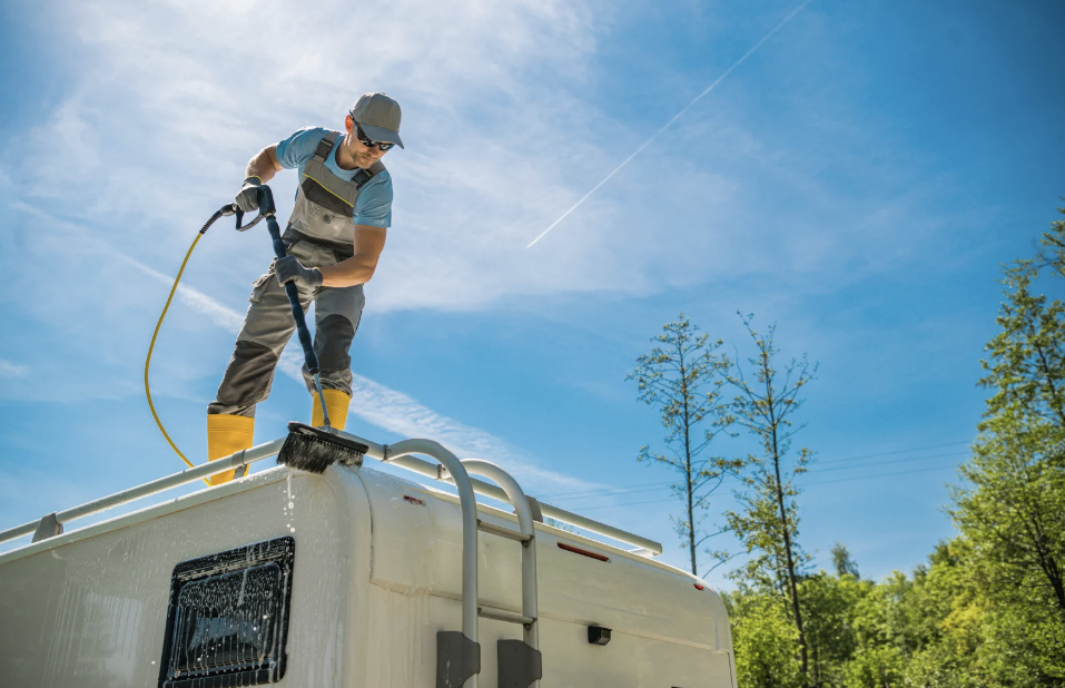 Spring cleaning the RV
